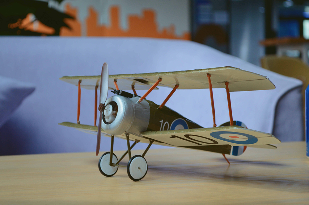 Miniatur-Holzmodell-des-Sopwith-Camel-Flugzeugs-von-Tony-Ray-mit-380-mm-Spannweite-RC-Bausatz-2019417-3